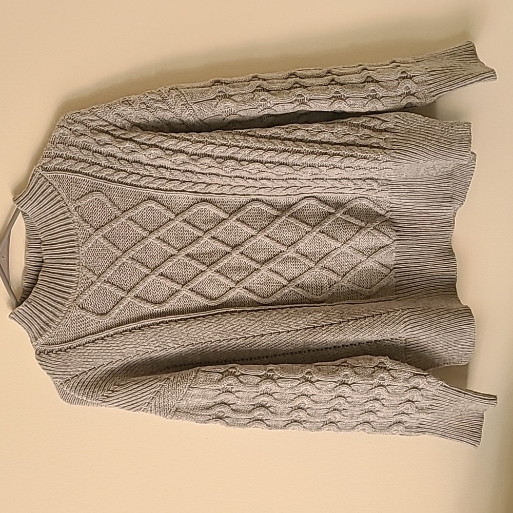 Pink Lily Gray Sweater